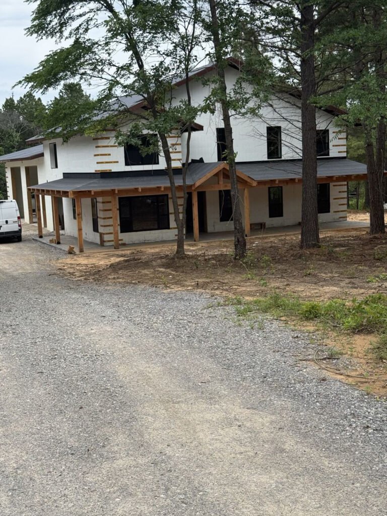 two story icf exterior